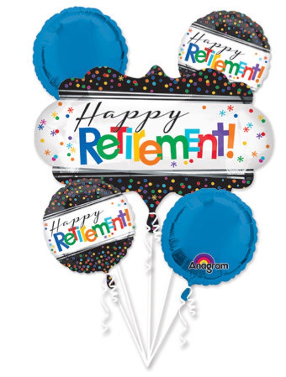 Happy Retirement Balloons