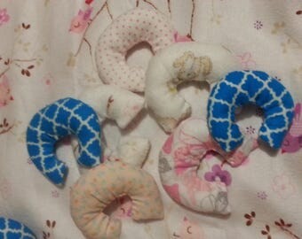 Ooak mini silicone Reborn baby Items Boppy Pillows