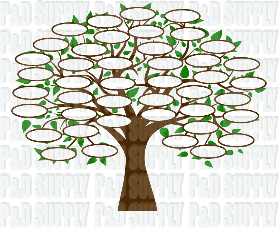 Download Family Tree 43 SVG DXF Digital cut file for cricut or