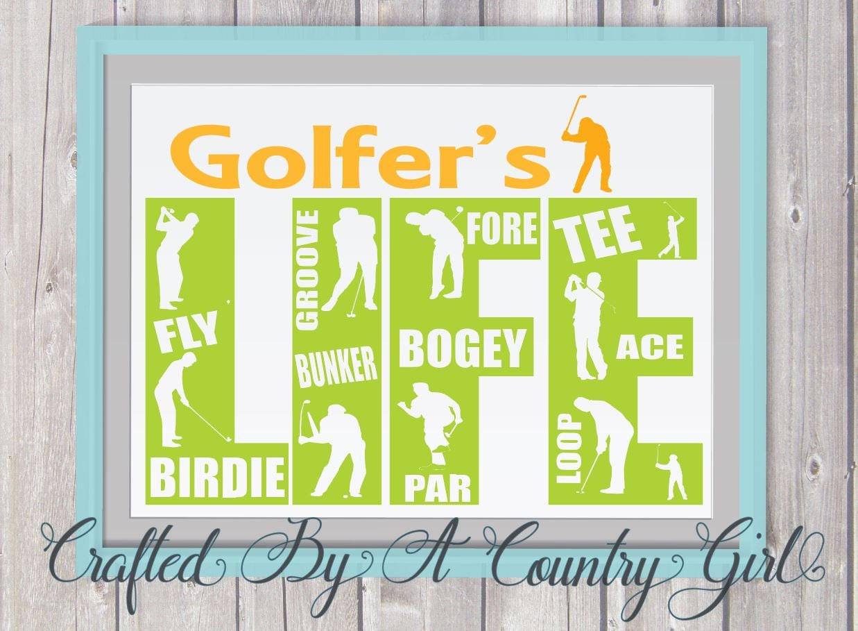 Download Golf SVG Golf Life Life SVG Life Design vinyl cut file
