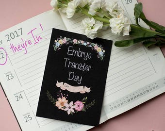 Milestone Cards / IVF Milestone Cards / IVF Journey / Fertility / Conception / Gift / Present / free UK P&P