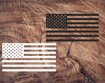 American Flag Decal, American Flag, Flag Vinyl Decal, USA Flag, Car Window Decal, Laptop Sticker, Yeti Decal, Tumbler Decal, Macbook Decals
