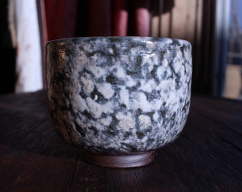 Little "cloudy" bowl // white slip // ceramic // stoneware