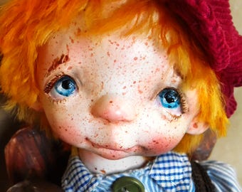 Movable doll,art doll,art dolls, ooak artdoll,hand made doll,hand made