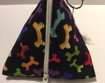 Dog Treat Pouch, Triangular Pouch, Coin Pouch, Treat Bag