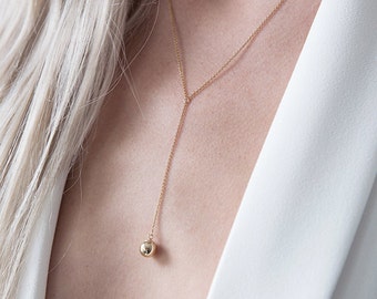 Buy Silver Tone Long Bar Drop Y Necklace From The UK Online Shop