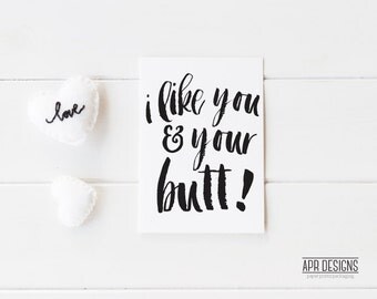 I like your butt | Etsy