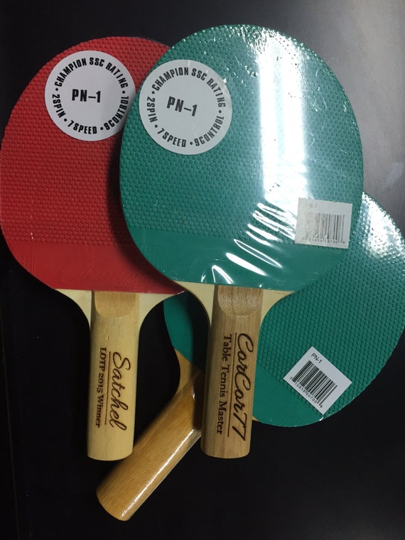 Personalized Ping Pong Paddles