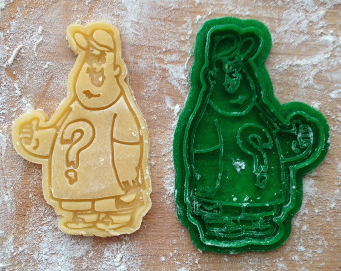 Soos Ramirez cookie stamp. Gravity Falls cookie cutter. Gravity Falls cookies