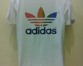 rainbow adidas shirt