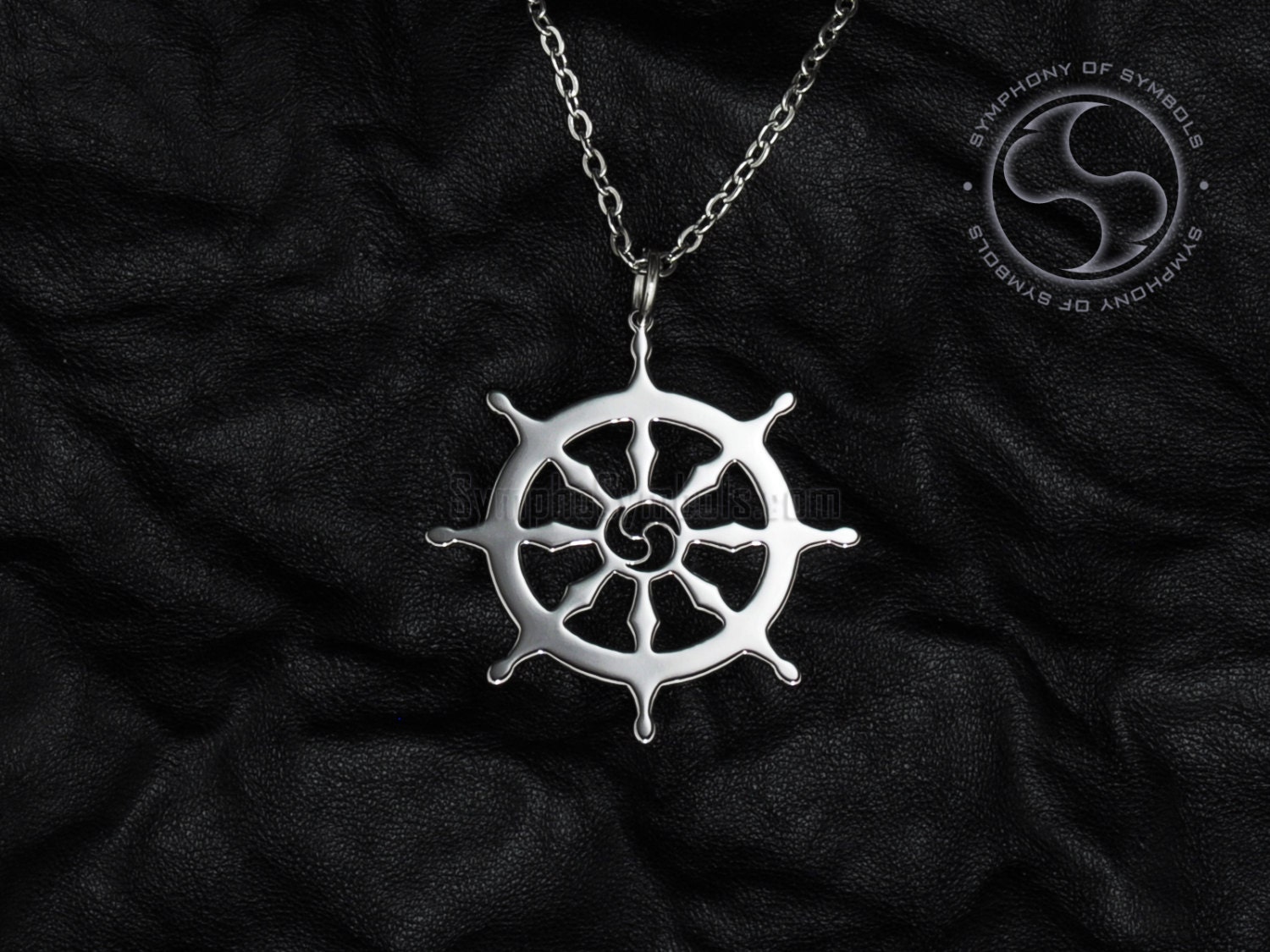 buddhist symbol pendant