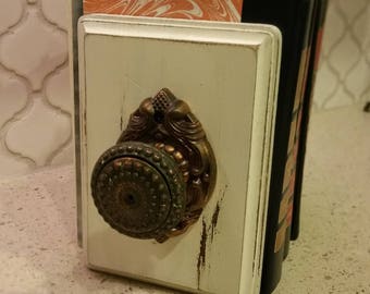 Vintage Doorknob Bookends