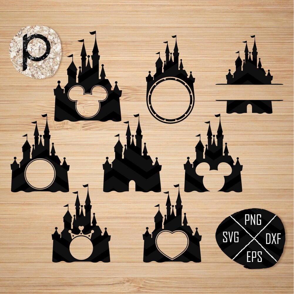 Download Disney Castle SVG＊Disney Svg＊Disney Monogram Svg＊Princess ...