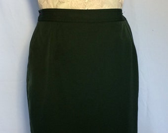 Hunter green skirt | Etsy