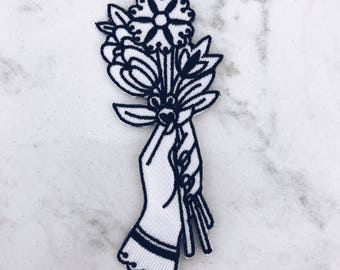Flower Hand Patch