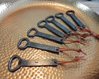 Personalized Hand Forged Bottle Opener Zjakkoo