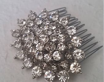 Beautiful Diamante Hair Comb Wedding Prom Party