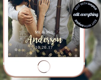 Wedding Snapchat Geofilter - Custom Geofilter - Wedding Snapchat Filter - Wedding Geofilter - Custom Snapchat Geofilter - Snapchat Wedding