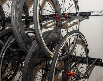 8 Bike Wheel Storage Rack