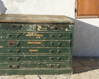 Industrial Machinist's Plan Chest