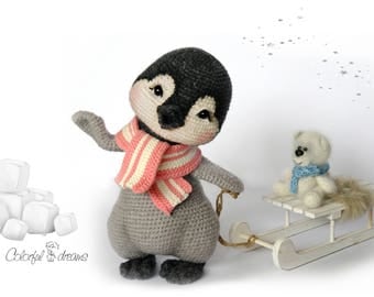 Crochet pattern "Penguin girl Lina"