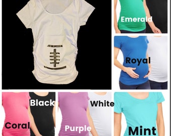 football pregnancy shirt