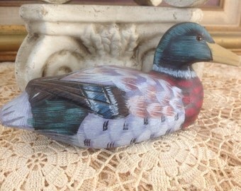 Vintage Small Wood Duck