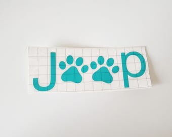 Jeep Decal, Animal Lover, Jeep Lover, Vinyl Decal, Jeep Wrangler, Jeep Accessories, Vinyl, Decals, Car Sticker, Custom Decal