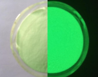GREEN  Glow  in  the Dark  Neon  Pigment Powder