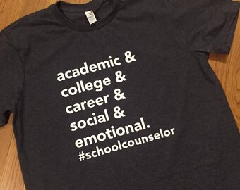 School Counselor Shirt