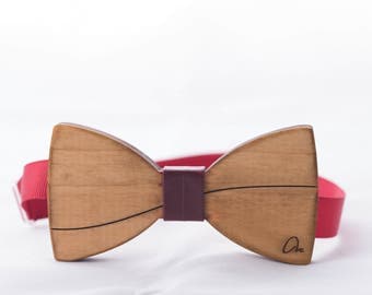 Papillon in legno massello, lasercut papillon, lasercut bow tie, wedding, hipster, uomo e donna, gentlemen, xmas, idea regalo