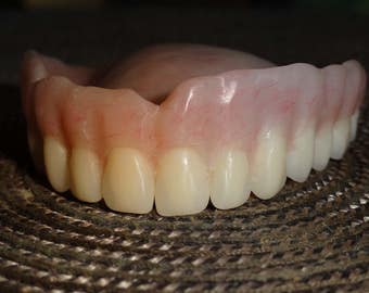 Full Upper Denture ..Real Denture Acrylic teeth