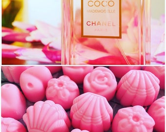 6 Coco Mademoiselle Designer Perfume Type Dupe Soy Wax Melts