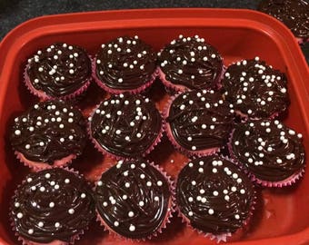 Pink Champagne Cupcakes