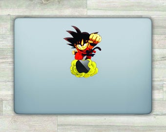 Anime MacBook Decal Goku MacBook Sticker Gohan Laptop Decal Laptop Sticker Apple Logo MacBook Pro Retina MacBook Air 2016 Cloud Nimbus bn406