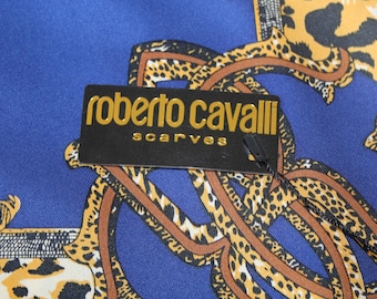 Roberto Cavalli silk scarf
