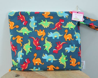 Wet Bag wetbag Diaper Bag ICKY Bag wet proof dino dinosaur gym bag swim cloth diaper accessories zipper gift newborn baby child kids summer