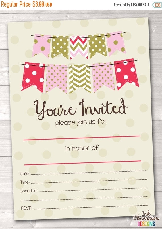 Print Off Invitations 1