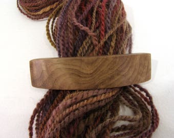 Small Wood Hair Barrette, Oregon Myrtlewood, lifetime guarantee, NO GLUE, french hairclip, wood accessory, wooden jewelry, long natural hair