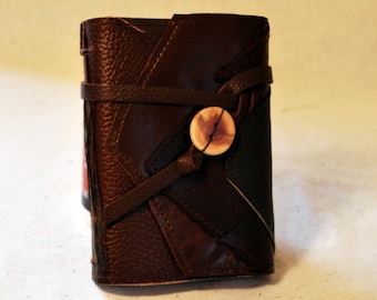 Wanderlust Leather Journal with Recycled Paper-Small