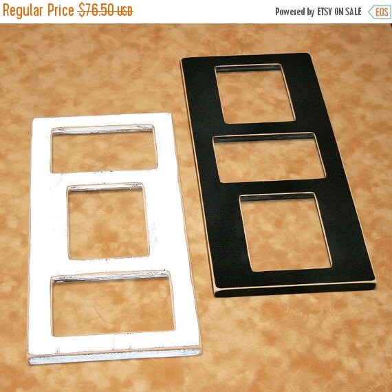 Collage picture frame 3 opening 5x7 vertical by 2DogsWoodWorking
