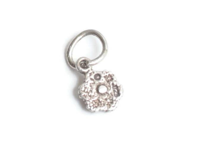 Sterling Silver Snowflake Charm Tiny Charm for Charm Bracelet
