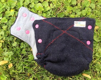 HALF PRICE SALEPure Wool Diaper Cover With Snaps