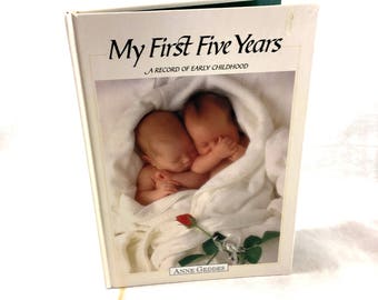anne geddes baby book my first five years