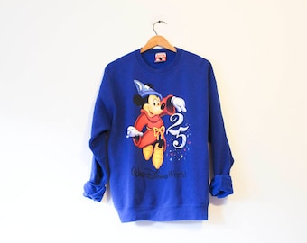 mickey mouse and friends walt disney world 25th anniversary long sleeve top for women