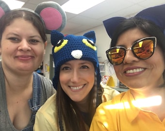 Made to Order Pete the Cat inspired hat: Adult, Teacher,