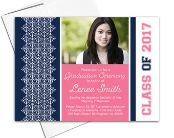 Western Graduation Invitations Country Rustic Graduation