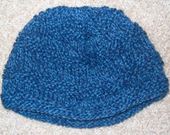 Items similar to Reversible Back-and-Forth Baby Hat Knitting Pattern ...