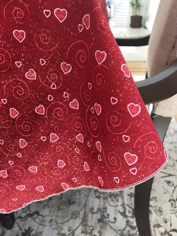 Valentine Tablecloth Round Table Square Home Decor Valentine Tablecloth Round Table Square Home Decor Linens Topper