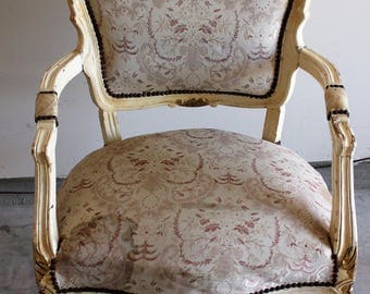 French Armchair Shabby Distressed